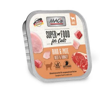 MACs Cat Rind & Pute 100g (Menge: 16 je Bestelleinheit)