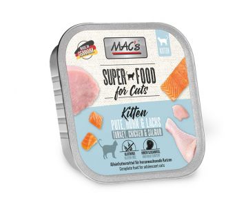 MACs Cat Kitten Pute, Huhn & Lachs 100g (Menge: 16 je Bestelleinheit)