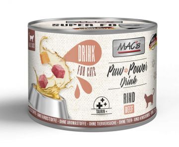 MACs Cat Paw Power Drink Rind 200g (Menge: 6 je Bestelleinheit)