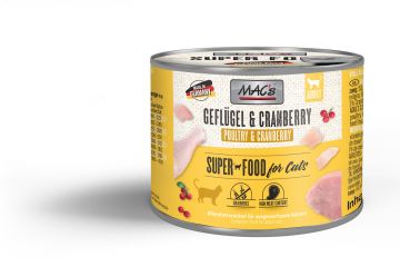MACs Cat Geflügel, Rind & Cranberry 200g (Menge: 6 je Bestelleinheit)