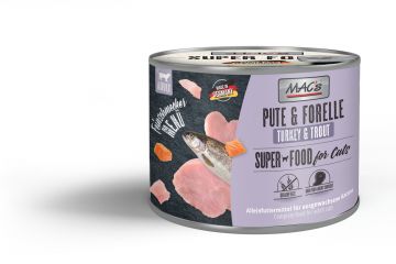 MACs Cat Feinschmecker Pute & Forelle 200g (Menge: 6 je Bestelleinheit)