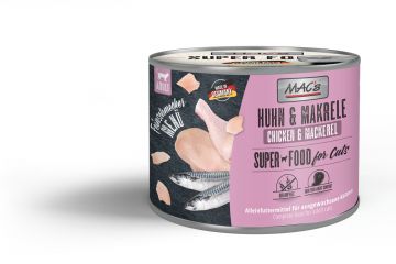 MACs Cat Feinschmecker Huhn & Makrele 200g (Menge: 6 je Bestelleinheit)