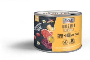 MACs Cat Feinschmecker Rind & Wild 200g (Menge: 6 je Bestelleinheit)