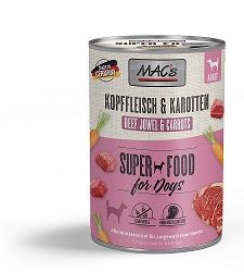 MACs Dog Kopffleisch & Karotten 400g (Menge: 6 je Bestelleinheit)