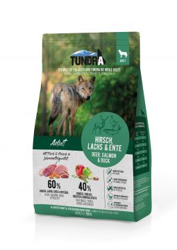Tundra Dog Hirsch, Lachs & Ente 750g Tundra Dog Hirsch, Lachs & Ente 750g