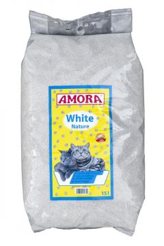 AMORA Katzenstreu White Compact Nature 15 Liter AMORA Katzenstreu White Compact Nature 15 Liter