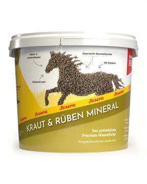 Josera Pferd Kraut & Rüben Mineral 4 kg Josera Pferd Kraut & Rüben Mineral 4 kg