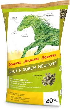 Josera Pferd Kraut & Rüben Heucobs 20 kg Josera Pferd Kraut & Rüben Heucobs 20 kg