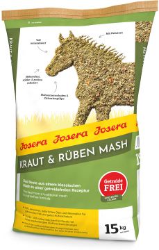 Josera Pferd Kraut & Rüben Mash 15 kg Josera Pferd Kraut & Rüben Mash 15 kg