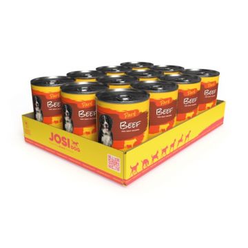 JosiDog Paté Beef 400 g (Menge: 12 je Bestelleinheit) JosiDog Paté Beef 400 g (Menge: 12 je Bestelleinheit)
