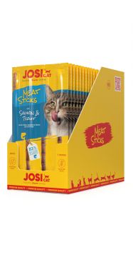 JosiCat Meat Sticks Salmon &Trout 35g JosiCat Meat Sticks Salmon &Trout 35g