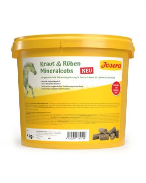 Josera Pferd Kraut & Rüben Mineralcobs 3 kg Josera Pferd Kraut & Rüben Mineralcobs 3 kg