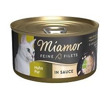 Miamor Dose Feine Filets Huhn Pur in Sauce 85g (Menge: 24 je Bestelleinheit) Miamor Dose Feine Filets Huhn Pur in Sauce 85g (Menge: 24 je Bestelleinheit)