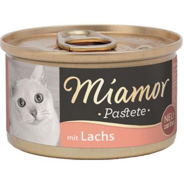 Miamor Dose Pastete Lachs 85 g (Menge: 12 je Bestelleinheit) Miamor Dose Pastete Lachs 85 g (Menge: 12 je Bestelleinheit)