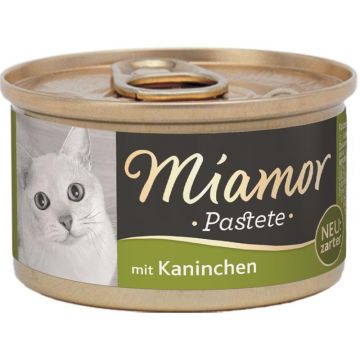 Miamor Dose Pastete Kaninchen 85 g (Menge: 12 je Bestelleinheit) Miamor Dose Pastete Kaninchen 85 g (Menge: 12 je Bestelleinheit)