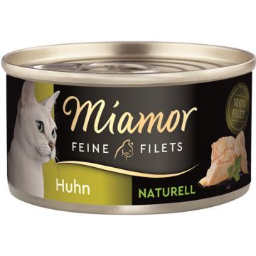 Miamor Dose Feine Filets Naturelle Huhn pur 80 g (Menge: 24 je Bestelleinheit) Miamor Dose Feine Filets Naturelle Huhn pur 80 g (Menge: 24 je Bestelleinheit)