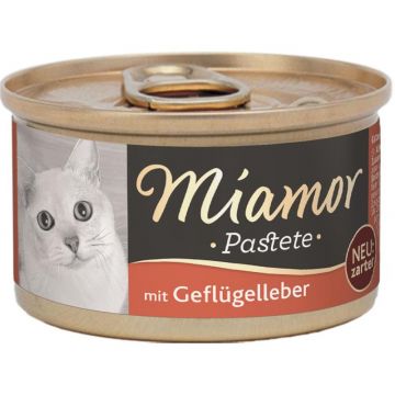 Miamor Dose Pastete Geflügelleber 85 g (Menge: 12 je Bestelleinheit) Miamor Dose Pastete Geflügelleber 85 g (Menge: 12 je Bestelleinheit)