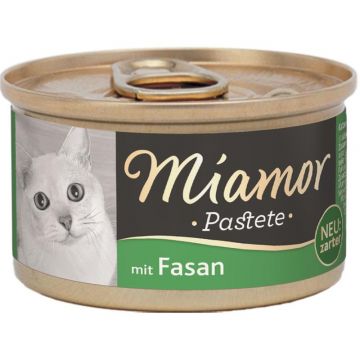 Miamor Dose Pastete Fasan 85 g (Menge: 12 je Bestelleinheit) Miamor Dose Pastete Fasan 85 g (Menge: 12 je Bestelleinheit)