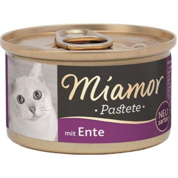 Miamor Dose Pastete Ente 85 g (Menge: 12 je Bestelleinheit) Miamor Dose Pastete Ente 85 g (Menge: 12 je Bestelleinheit)