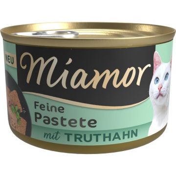 Miamor Dose Feine Pastete mit Truthahn 85g (Menge: 12 je Bestelleinheit) Miamor Dose Feine Pastete mit Truthahn 85g (Menge: 12 je Bestelleinheit)