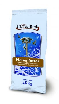 Classic Bird Meisenfutter SPEZIAL mit vielen Erdnüssen 25kg Classic Bird Meisenfutter SPEZIAL mit vielen Erdnüssen 25kg