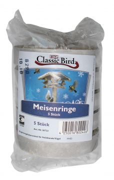 Classic Bird Meisenringe 5 Stück (Menge: 20 je Bestelleinheit) Classic Bird Meisenringe 5 Stück (Menge: 20 je Bestelleinheit)