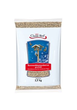 Classic Bird Sonnenblumenkerne geschält 2,5kg (Menge: 4 je Bestelleinheit) Classic Bird Sonnenblumenkerne geschält 2,5kg (Menge: 4 je Bestelleinheit)
