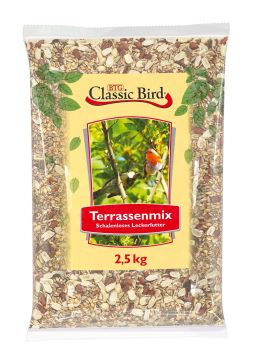 Classic Bird Terrassenmix 2,5 kg (Menge: 4 je Bestelleinheit) Classic Bird Terrassenmix 2,5 kg (Menge: 4 je Bestelleinheit)