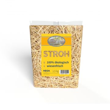 HEGA Bauernland Stroh 1,5 kg (Menge: 4 je Bestelleinheit)