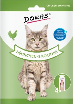 Dokas Cat Hühnchen-Smoothie 4x30ml (Menge: 8 je Bestelleinheit) Dokas Cat Hühnchen-Smoothie 4x30ml (Menge: 8 je Bestelleinheit)