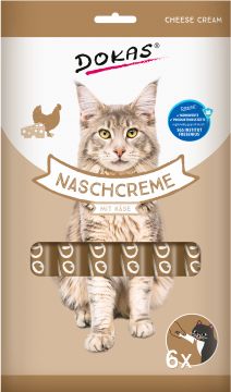 Dokas Cat Nasch-Creme mit Käse 90g (Menge: 12 je Bestelleinheit)
