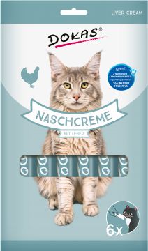 Dokas Cat Nasch-Creme mit Leber 90g (Menge: 12 je Bestelleinheit)