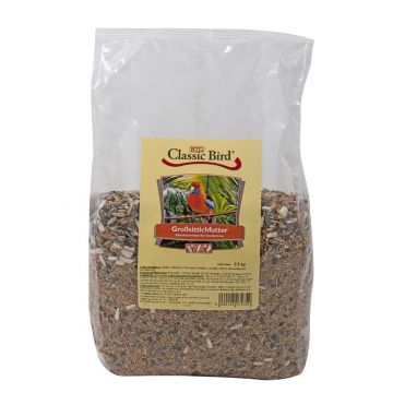 Classic Bird Großsittichfutter 2,5kg (Menge: 4 je Bestelleinheit) Classic Bird Großsittichfutter 2,5kg (Menge: 4 je Bestelleinheit)