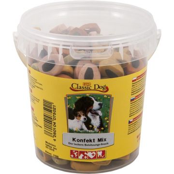 Classic Dog Snack Konfekt Mix 500g im Eimer Classic Dog Snack Konfekt Mix 500g im Eimer