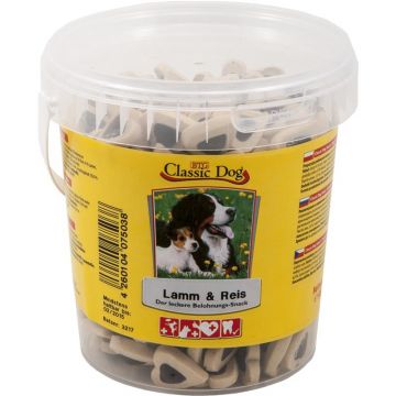 Classic Dog Snack Lamm & Reis 500g im Eimer Classic Dog Snack Lamm & Reis 500g im Eimer