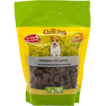 Classic Dog Snack meateez mit Lamm 150g (Menge: 12 je Bestelleinheit) Classic Dog Snack meateez mit Lamm 150g (Menge: 12 je Bestelleinheit)