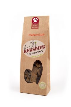 Keksdieb Pfefferminz Wellen glutenfrei 100g Keksdieb Pfefferminz Wellen glutenfrei 100g