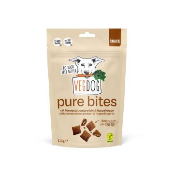 Vegdog Snack Pure Bites 115g