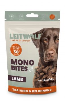 Leitwolf Mono Bites Lamb 150 g