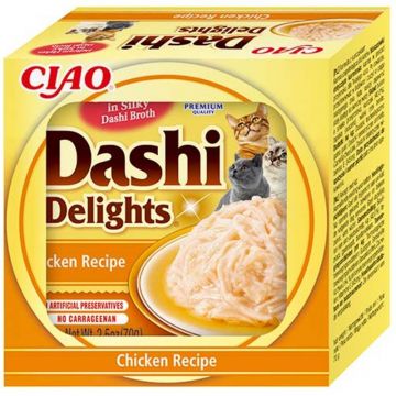 Inaba Cat Dashi Delights Chicken 70g (Menge: 6 je Bestelleinheit)