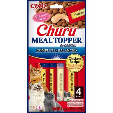 Inaba Cat Churu Meal Topper Chicken 4x14g Inaba Cat Churu Meal Topper Chicken 4x14g