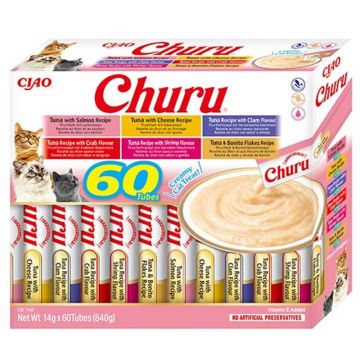 Inaba Cat Churu Varieties Tuna 60x14g