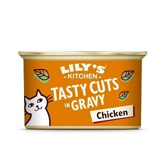 Lilys Kitchen Cat Tasty Cuts Chicken in Gravy 85g (Menge: 24 je Bestelleinheit) Lilys Kitchen Cat Tasty Cuts Chicken in Gravy 85g (Menge: 24 je Bestelleinheit)