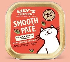 Lilys Kitchen Cat Smooth Pate Salmon & Chicken 85g (Menge: 19 je Bestelleinheit) Lilys Kitchen Cat Smooth Pate Salmon & Chicken 85g (Menge: 19 je Bestelleinheit)