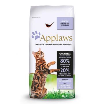 Applaws Cat Trockenfutter Hühnchen mit Ente 2 kg Applaws Cat Trockenfutter Hühnchen mit Ente 2 kg