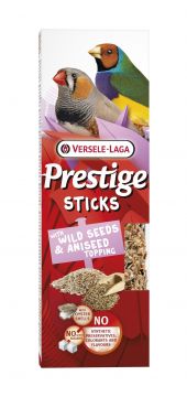 Versele Prestige Sticks Kleine Sperlingsv&ouml;gel mit Wildsamen & Anistopping 60 g (Menge: 10 je Bestelleinheit)