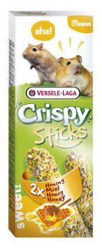 Versele Crispy Sticks Hamster-Rennm&auml;use Honig 110 g (Menge: 8 je Bestelleinheit)