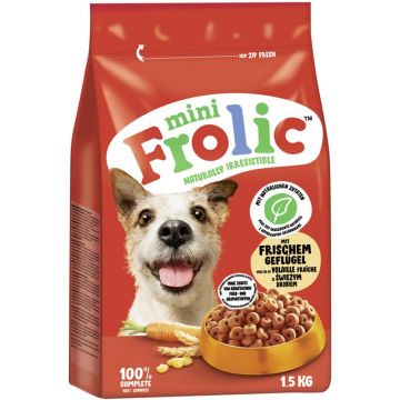 Frolic Trockenfutter Mini Geflügel 1,5 kg Frolic Trockenfutter Mini Geflügel 1,5 kg