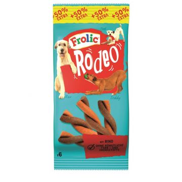 Frolic Snack Rodeo mit Rind 6 Stück (Menge: 18 je Bestelleinheit) Frolic Snack Rodeo mit Rind 6 Stück (Menge: 18 je Bestelleinheit)