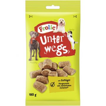 Frolic Snack Unterwegs Geflügel 180 g (Menge: 9 je Bestelleinheit) Frolic Snack Unterwegs Geflügel 180 g (Menge: 9 je Bestelleinheit)